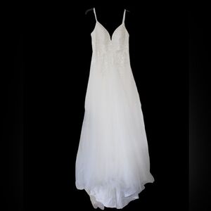 Brand New White Azazie Wedding Dress